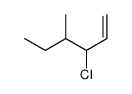 3-chloro-4-methylhex-1-ene Structure