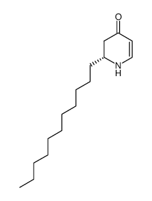 (R)-2-undecyl-2,3-dihydropyridin-4(1H)-one结构式