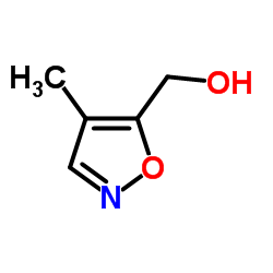 (4-甲基异恶唑-5-基)甲醇结构式