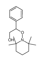 1-hydroxy-2-phenyl-2-(2',2',6',6'-tetramethyl-1'-piperidinyloxy)ethane Structure