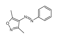 (3,5-dimethyl-1,2-oxazol-4-yl)-phenyldiazene结构式