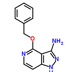 4-(Benzyloxy)-1H-pyrazolo[4,3-c]pyridin-3-amine structure