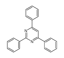 2,4,6-triphenylpyrimidine Structure