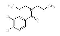 Benzamide,3,4-dichloro-N,N-dipropyl-结构式