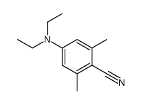 4-(diethylamino)-2,6-dimethylbenzonitrile Structure