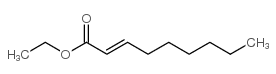 2-Nonenoic acid, ethylester structure