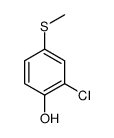2-Chloro-4-(methylthio)phenol结构式