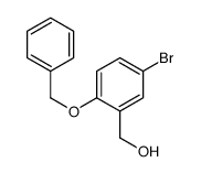(2-(BENZYLOXY)-5-BROMOPHENYL)METHANOL Structure
