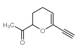 Ethanone,1-(6-ethynyl-3,4-dihydro-2H-pyran-2-yl)-结构式