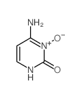 2(1H)-Pyrimidinone,4-amino-3,6-dihydro-, 3-oxide结构式
