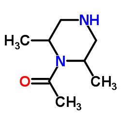 1-(2,6-dimethylpiperazin-1-yl)ethanone结构式