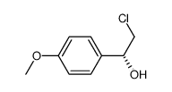 (R)-2-CHLORO-1-(4-METHOXYPHENYL)ETHANOL Structure