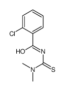 2-chloro-N-(dimethylcarbamothioyl)benzamide结构式