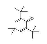 2,6-ditert-butyl-4,4-dimethylcyclohexa-2,5-dien-1-one结构式