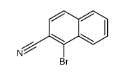 1-Bromo-2-cyanonaphthalene structure