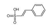 2-phenylethenesulfonic acid Structure