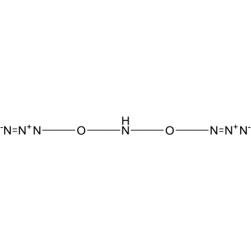 NH-bis(C2-PEG1-azide)结构式