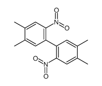 1-(4,5-dimethyl-2-nitrophenyl)-4,5-dimethyl-2-nitrobenzene结构式