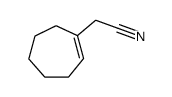 cycloheptenylacetonitrile结构式