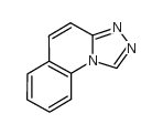 S-三唑并[4,3-a]喹啉结构式
