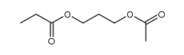 3-acetoxypropyl propionate结构式