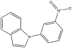 1-(3-Nitro-phenyl)-1H-indole结构式