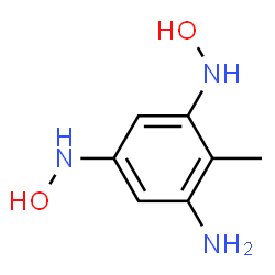 1,3,5-Benzenetriamine,N1,N5-dihydroxy-2-methyl- structure