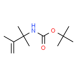 Carbamic acid, (1,1,2-trimethyl-2-propenyl)-, 1,1-dimethylethyl ester (9CI) structure