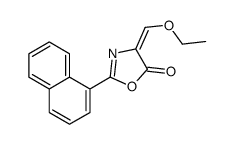 4-(ethoxymethylidene)-2-naphthalen-1-yl-1,3-oxazol-5-one Structure