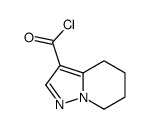 Pyrazolo[1,5-a]pyridine-3-carbonyl chloride, 4,5,6,7-tetrahydro- (9CI)结构式