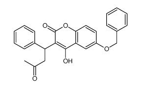 6-Benzyloxy Warfarin Structure
