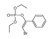 (2-bromo-1-phenylethenyl) diethyl phosphate结构式