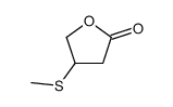 4-methylsulfanyloxolan-2-one结构式