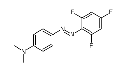 N,N-Dimethyl-p-[(2,4,6-trifluorophenyl)azo]aniline结构式