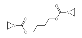 4-(aziridine-1-carbonyloxy)butyl aziridine-1-carboxylate Structure