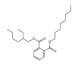 2-O-(2-ethylhexyl) 1-O-octyl benzene-1,2-dicarboxylate Structure