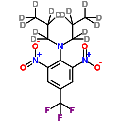 Trifluralin-d14 structure