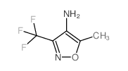 5-甲基-3-(三氟甲基)异噁唑-4-胺结构式