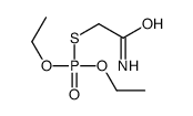 2-diethoxyphosphorylsulfanylacetamide结构式