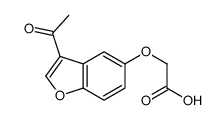 2-[(3-acetyl-1-benzofuran-5-yl)oxy]acetic acid Structure