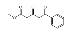 3,5-Dioxo-5-phenylvaleric acid methyl ester Structure