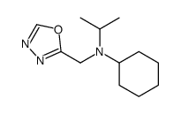 N,N-Diethyl-3-(4-methoxyphenyl)-1,2,4-oxadiazole-5-ethan-1-amine Structure