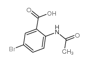 2-acetamido-5-bromobenzoic acid Structure