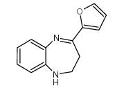 4-(2-FURYL)-2,3-DIHYDRO-1H-1,5-BENZODIAZEPINE structure