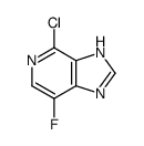 4-Chloro-7-fluoro-1H-imidazo[4,5-c]pyridine structure