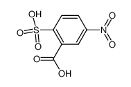 5-nitro-2-sulfo-benzoic acid Structure