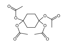 1,1,4,4-tetraacetoxy-cyclohexane Structure