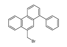 9-(Bromomethyl)-1-phenylphenanthren Structure