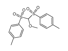 methoxy-di(4-methylphenylsulfonyl)methane Structure