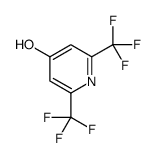 2,6-bis(trifluoromethyl)-1H-pyridin-4-one Structure